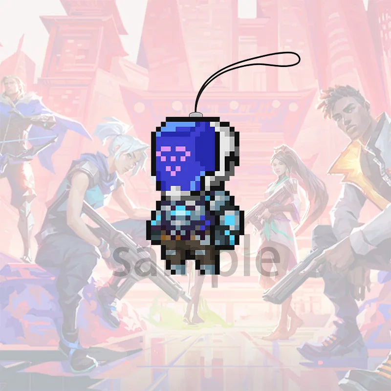 Acrylic Keychain Set Valorant Collectible