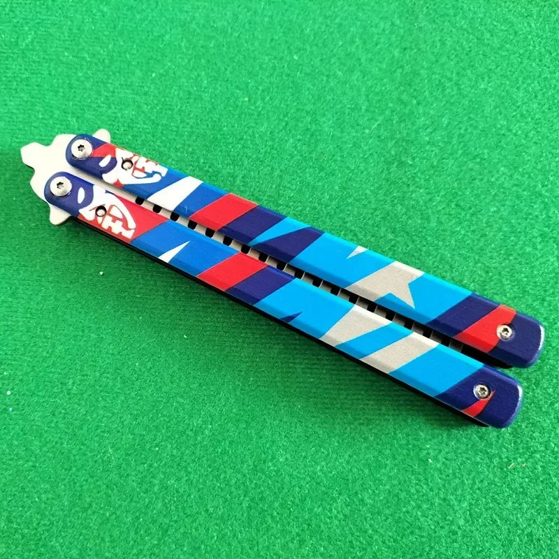 23cm Valorant Weapon Butterfly Comb GO Vol 2 Melee Game Peripheral Metal Material Samurai Sword Weapon Desktop Display Gift Toy