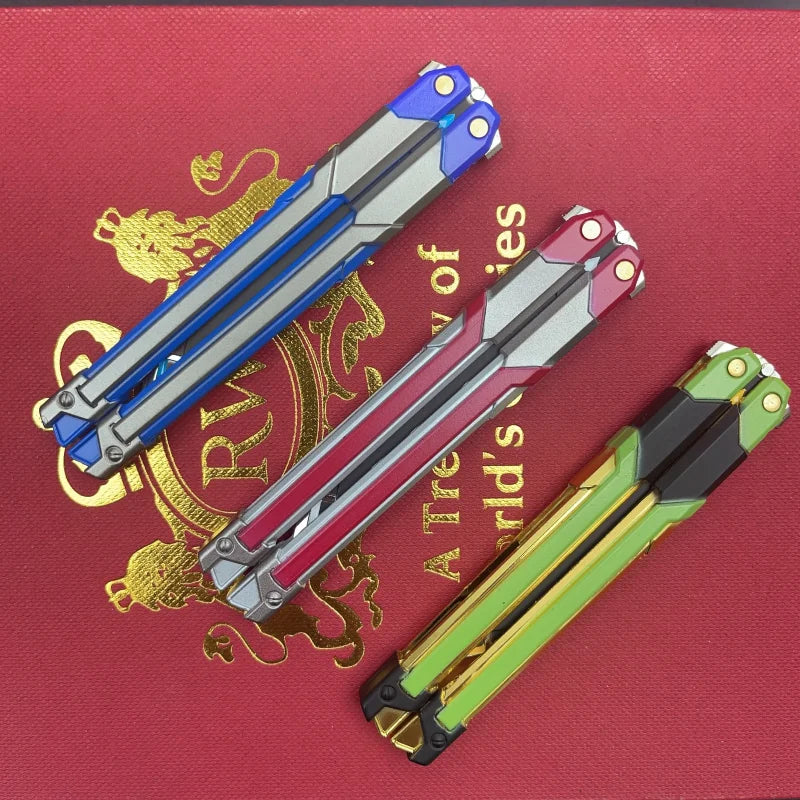 Butterfly Knife 20cm RGX Valorant - Zinc Alloy Collectible