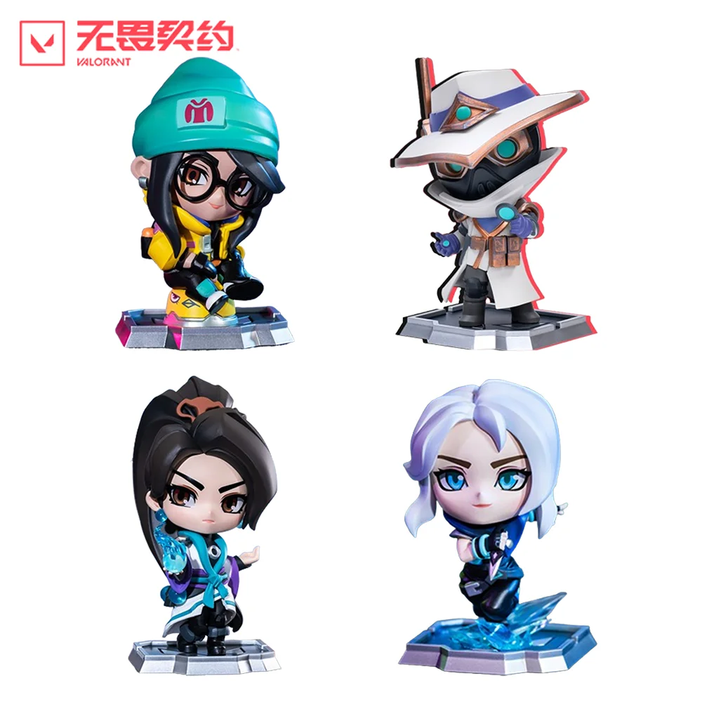 Action Figures - Jett, Sage, Killjoy & Cypher Collectibles VALORANT