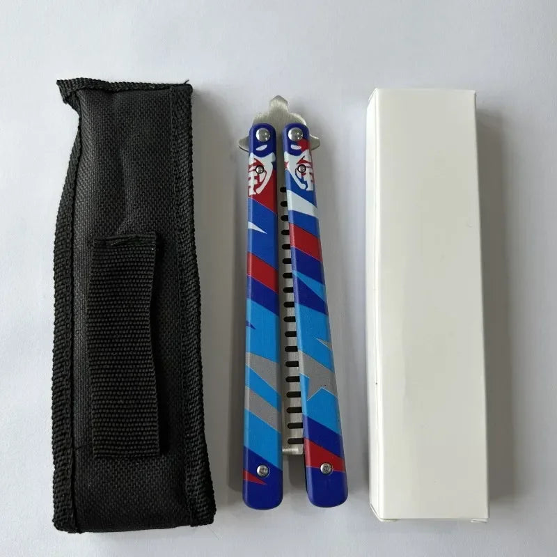 23cm Valorant Weapon Butterfly Comb GO Vol 2 Melee Game Peripheral Metal Material Samurai Sword Weapon Desktop Display Gift Toy