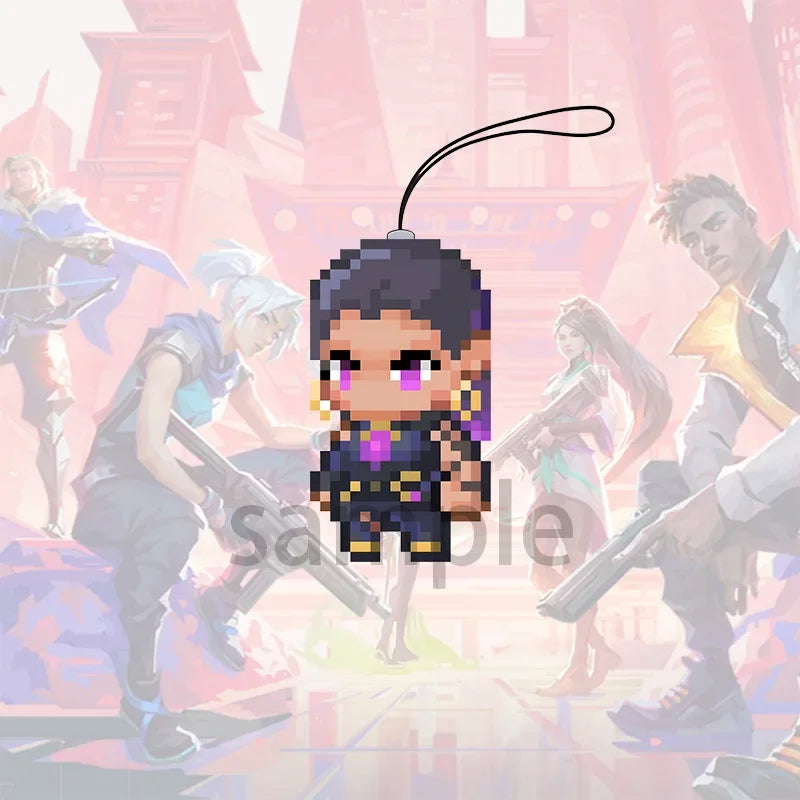 Acrylic Keychain Set Valorant Collectible