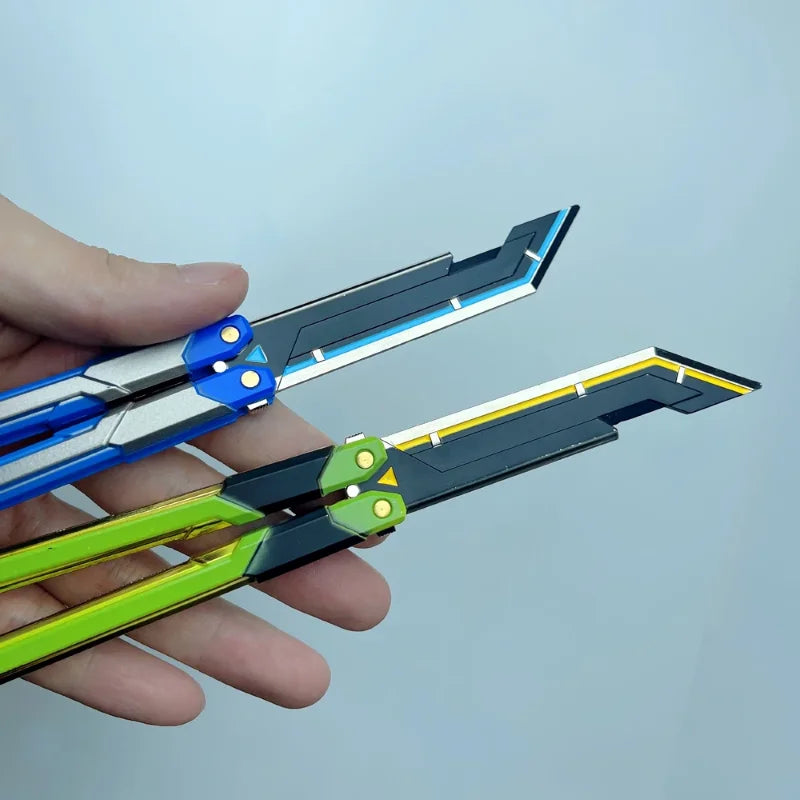 Butterfly Knife 20cm RGX Valorant - Zinc Alloy Collectible