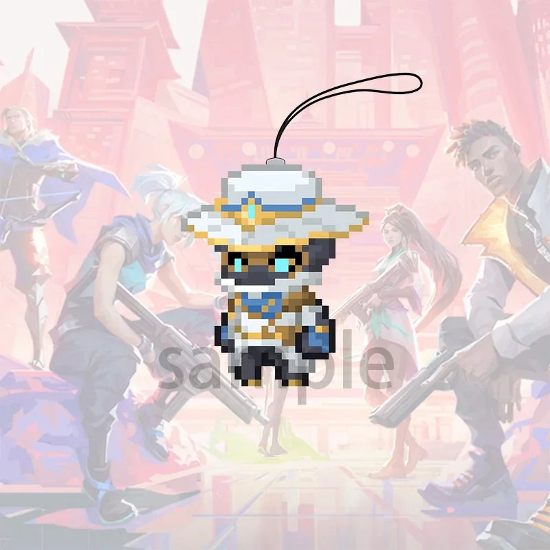 Acrylic Keychain Set Valorant Collectible