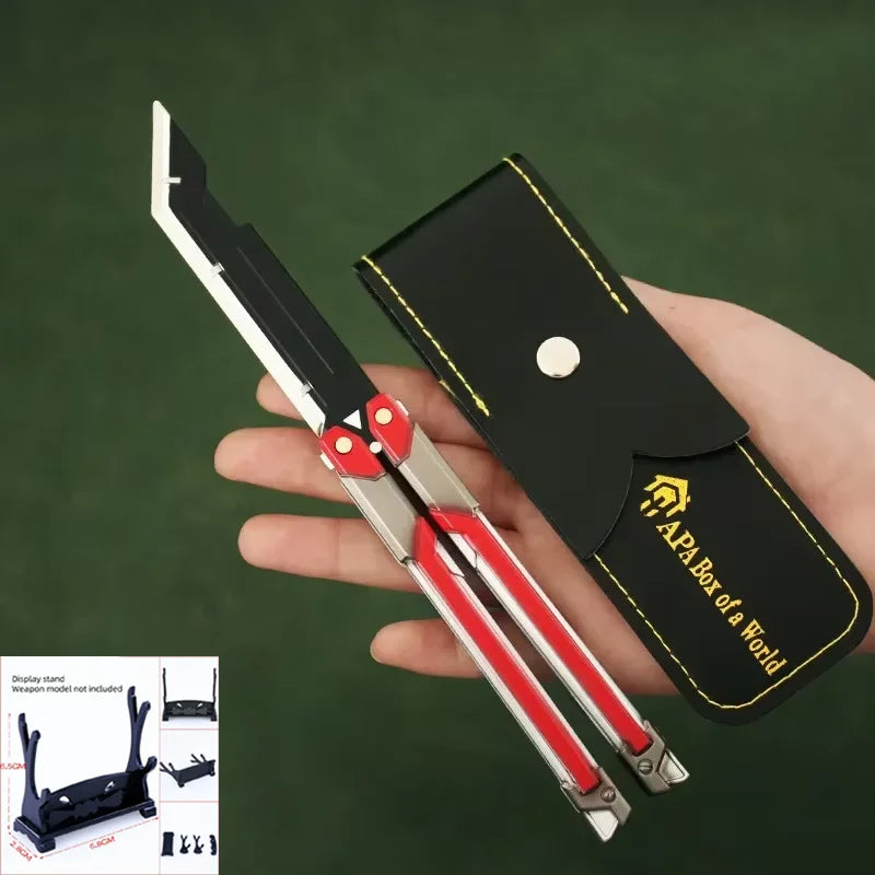 Butterfly Knife 20cm RGX Valorant - Zinc Alloy Collectible