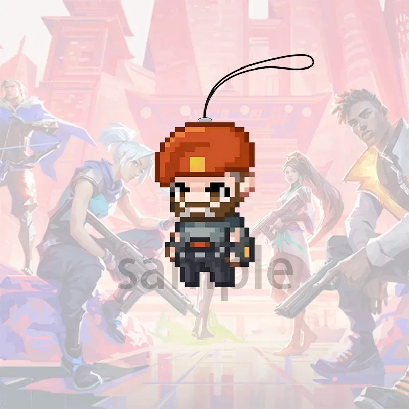 Acrylic Keychain Set Valorant Collectible