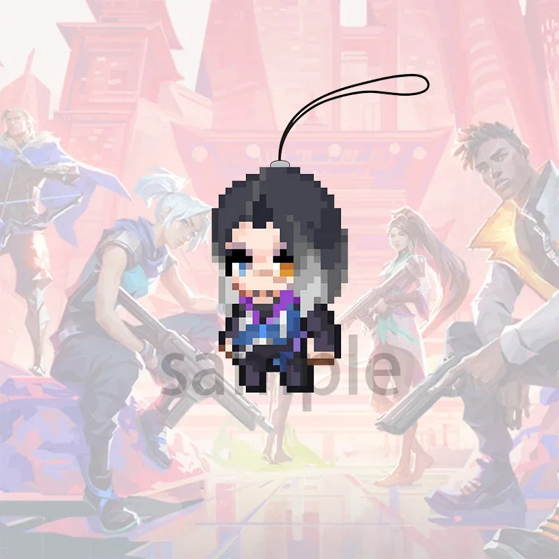 Acrylic Keychain Set Valorant Collectible