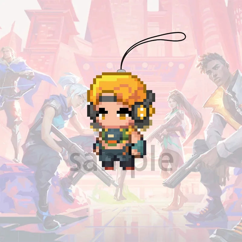 Acrylic Keychain Set Valorant Collectible