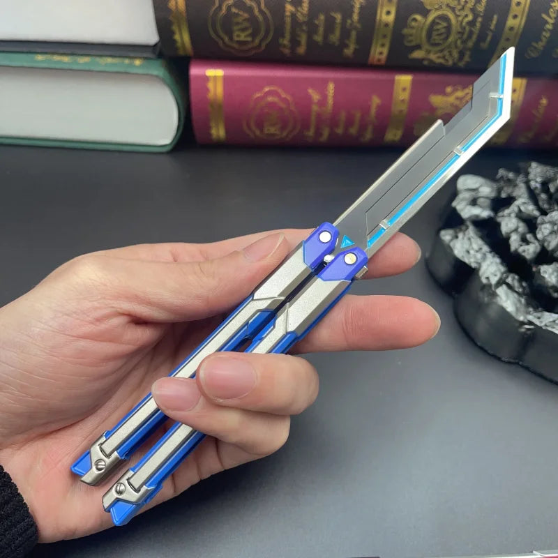 Butterfly Knife 20cm RGX Valorant - Zinc Alloy Collectible