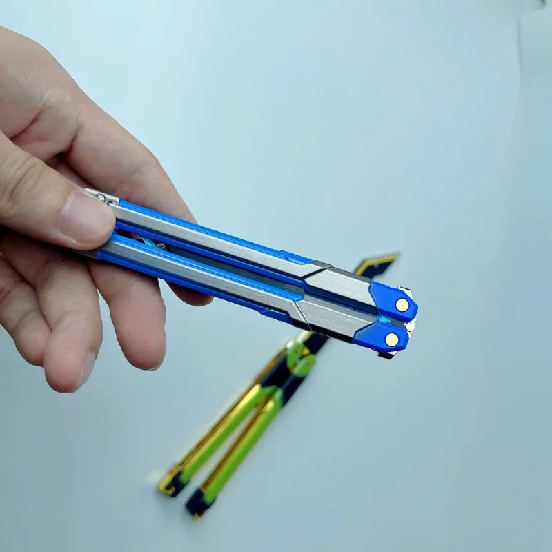 Butterfly Knife 20cm RGX Valorant - Zinc Alloy Collectible