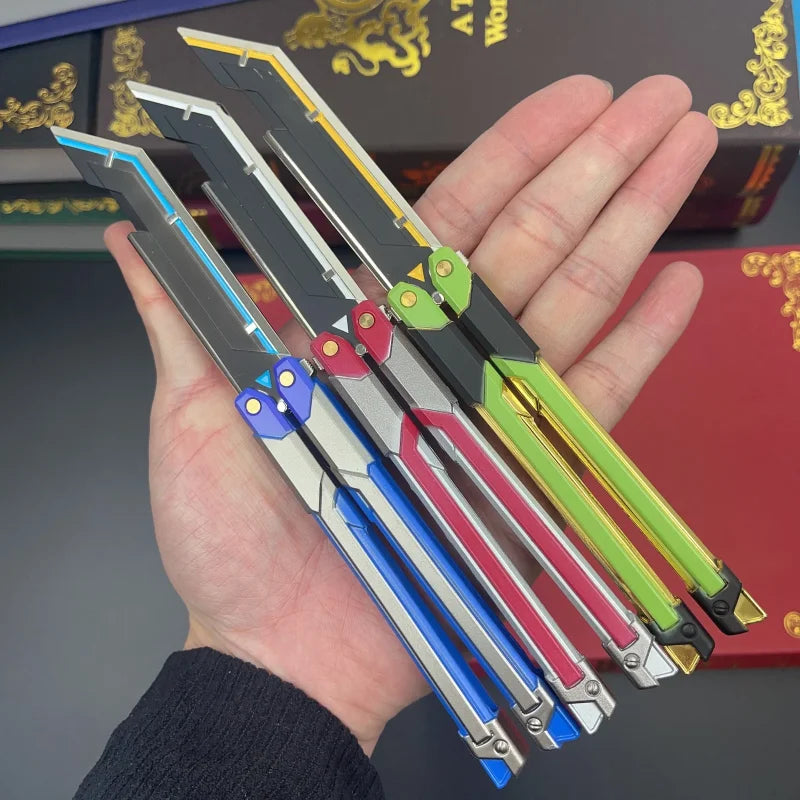 Butterfly Knife 20cm RGX Valorant - Zinc Alloy Collectible