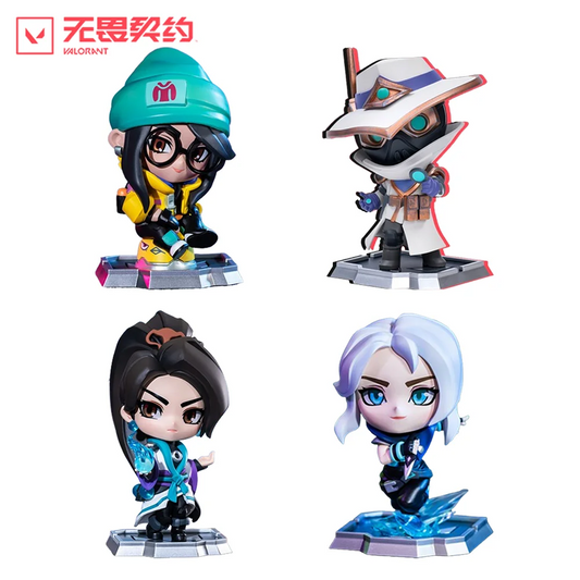 Action Figures - Jett, Sage, Killjoy & Cypher Collectibles VALORANT