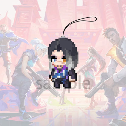 Acrylic Keychain Set Valorant Collectible