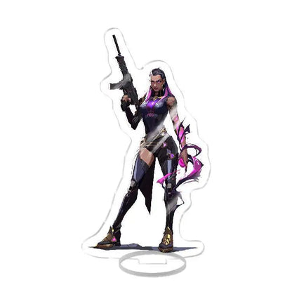 VALORANT Riot Acrylic Stand Model Plate Decoration Originality Desk Figure Display Fans Gift Game New Products Classic Jewelry