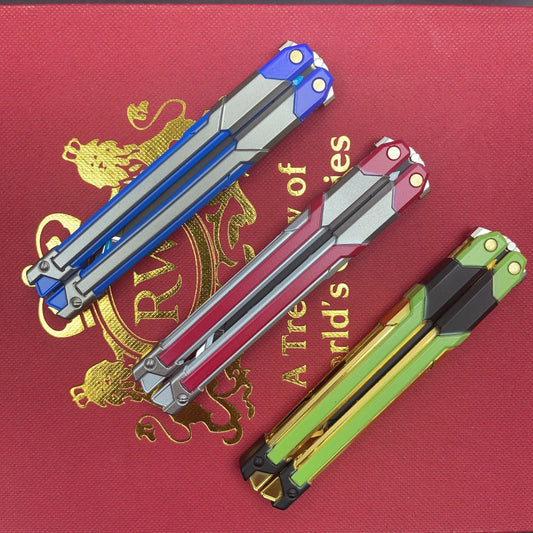 Butterfly Knife 20cm RGX Valorant  - Zinc Alloy Collectible