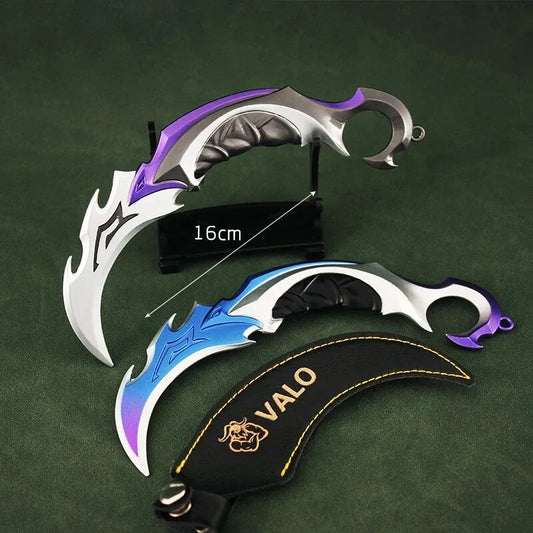 Karambit Reaver 2.0 Valorant - 16cm Metal Collectible