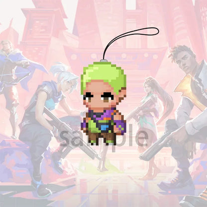 Acrylic Keychain Set Valorant Collectible