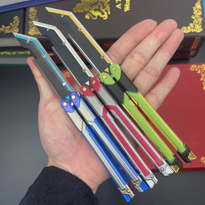 Butterfly Knife 20cm RGX Valorant  - Zinc Alloy Collectible